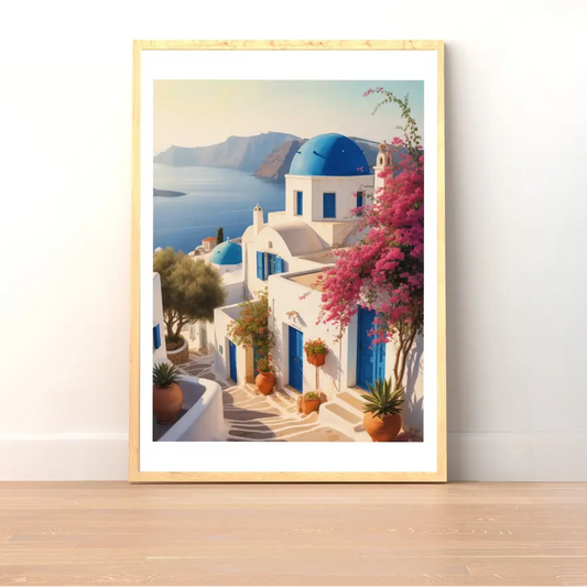 Plakat Santorini - ForWalls.eu