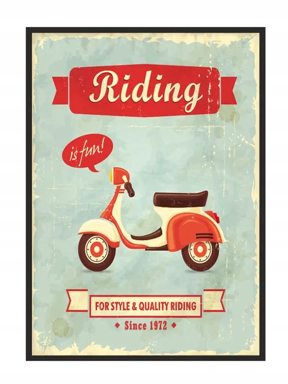 Plakat Vespa 33x43 cm  ForWalls.eu