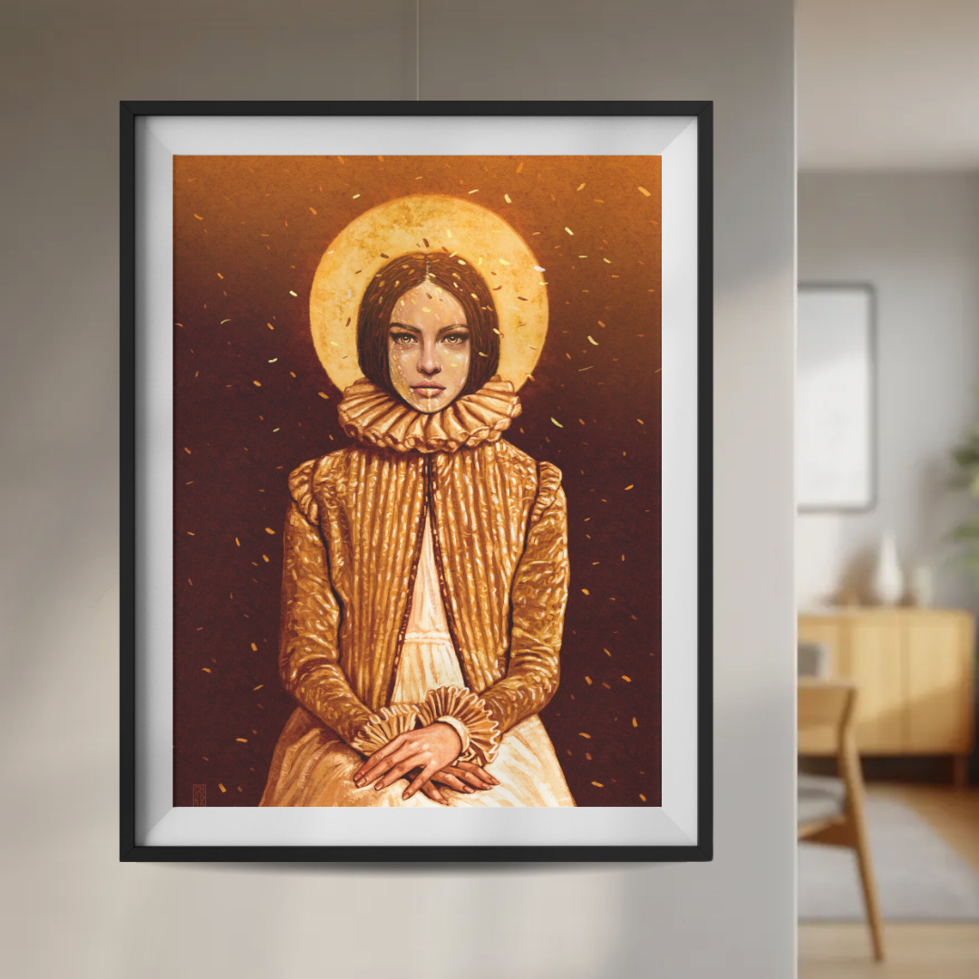 Plakat "Ozłocona"  ForWalls.eu