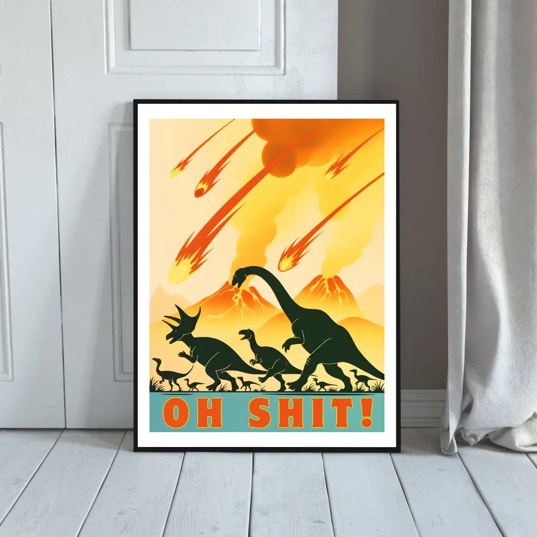 Plakat Oh Shit! - ForWalls.eu