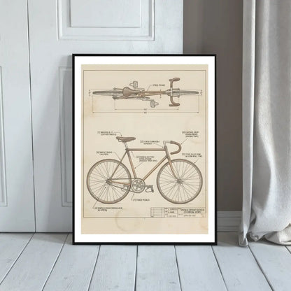 Plakat Retro Bike - ForWalls.eu