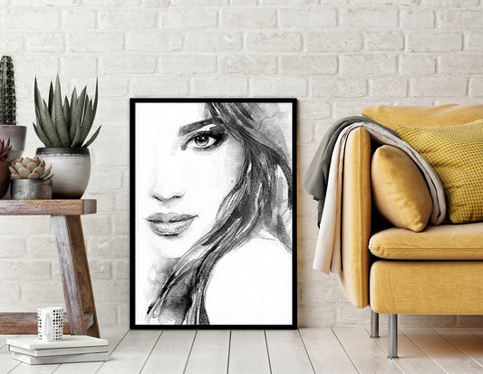 Plakat Dziewczyna 53x73 cm  ForWalls.eu