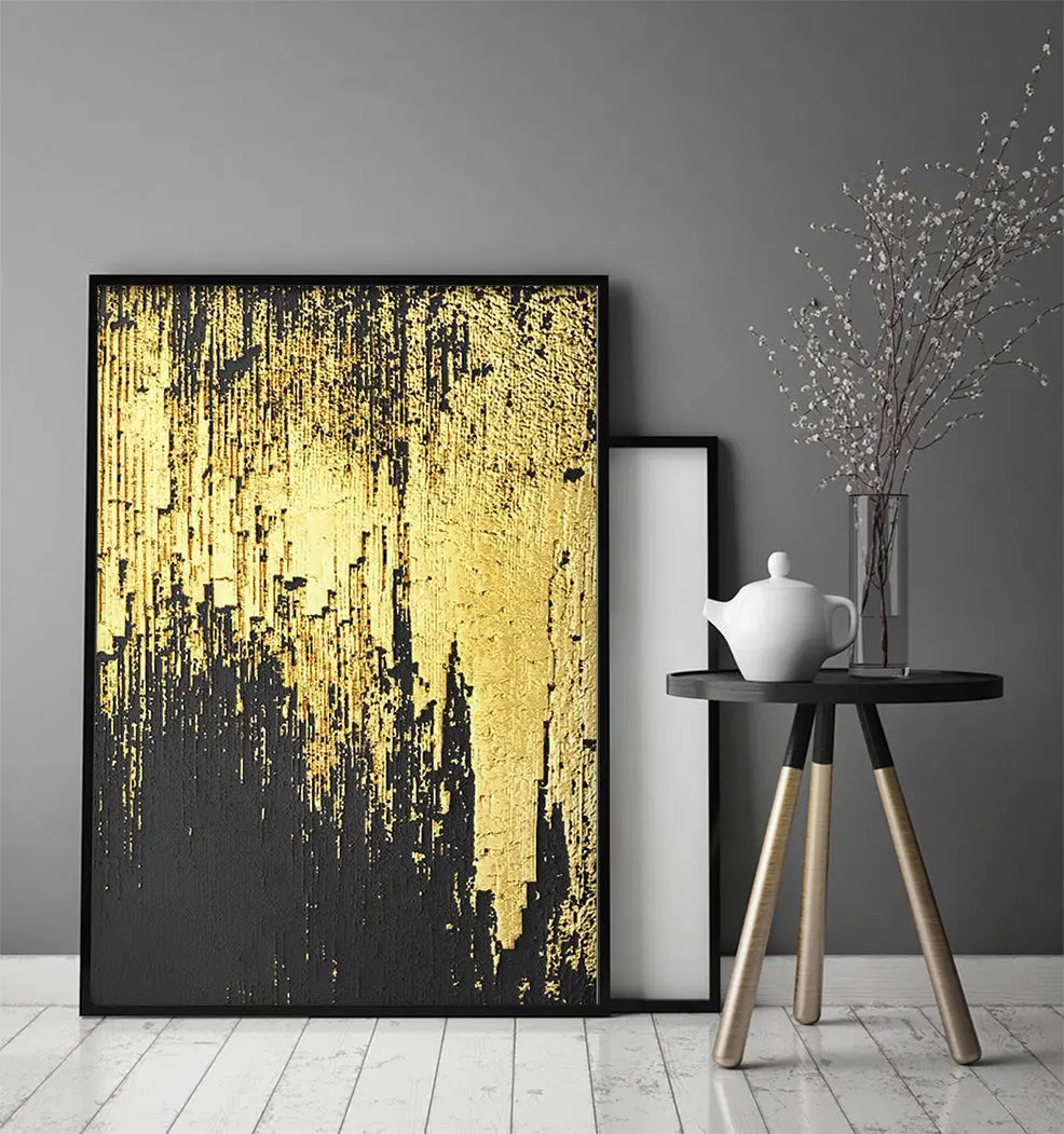 Plakat Złoty 33x43 cm - ForWalls.eu