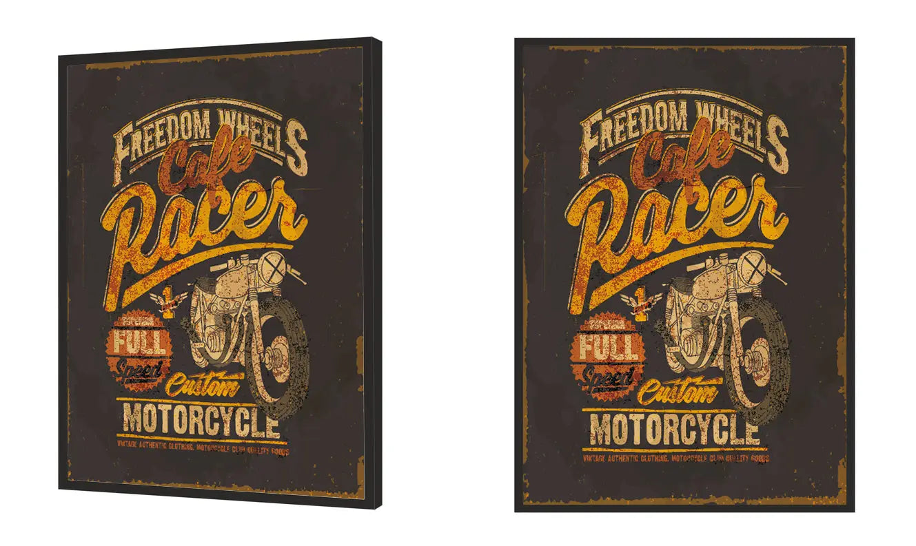 Plakat Garaż Motor 33x43 cm  ForWalls.eu