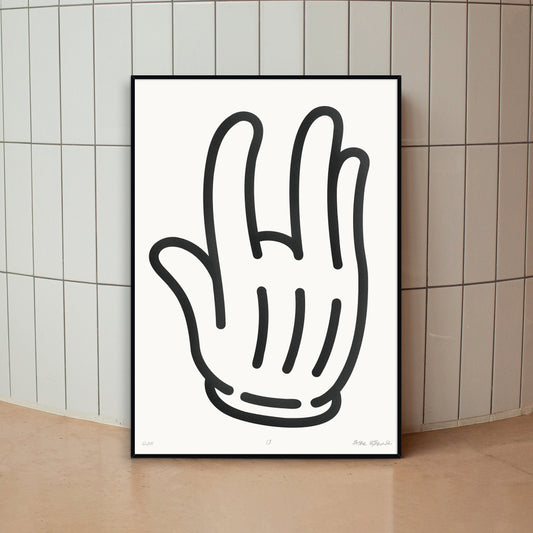 Plakat GLOVE  ForWalls.eu
