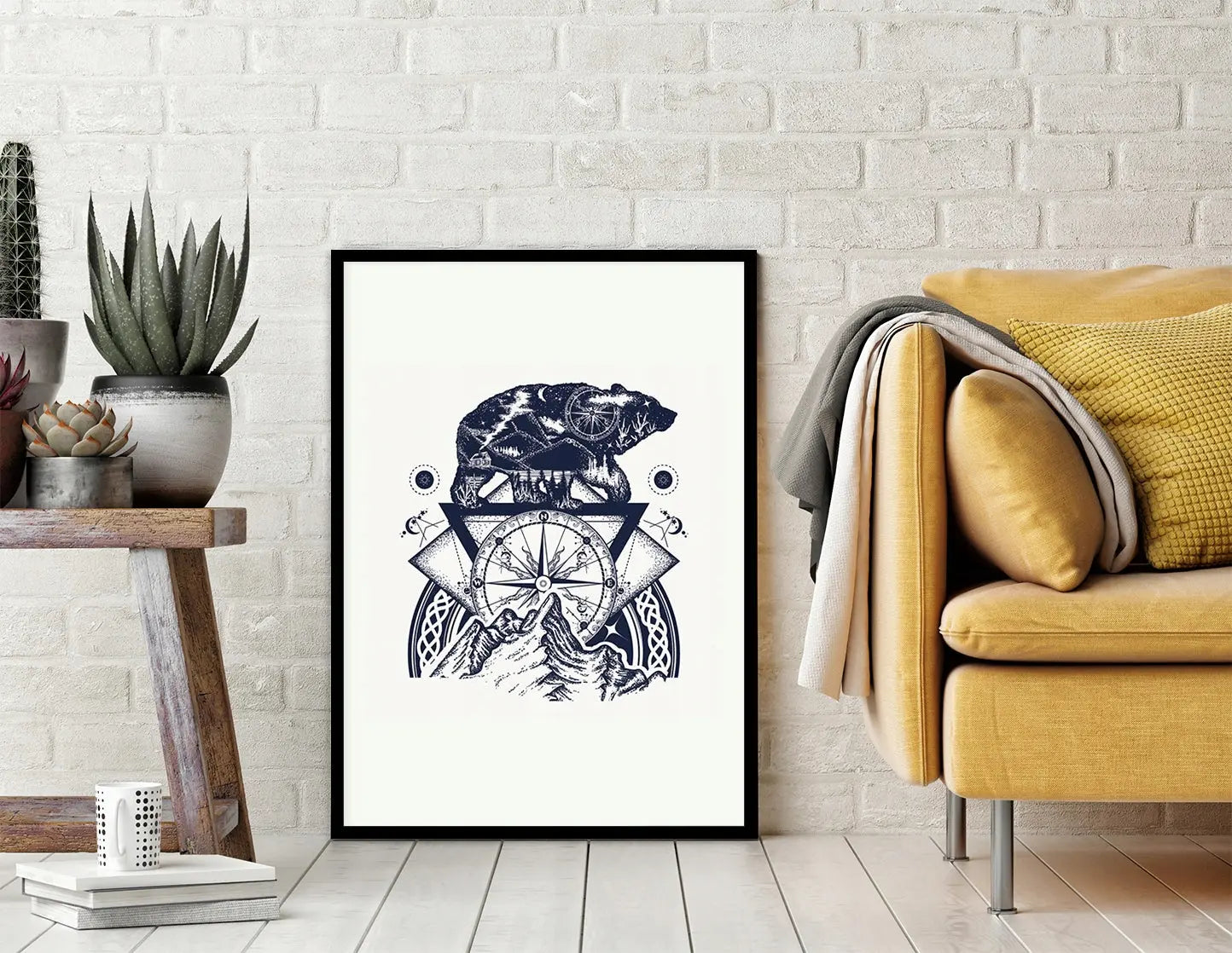 Plakat Niedźwiedź Kom 33x43 cm - ForWalls.eu