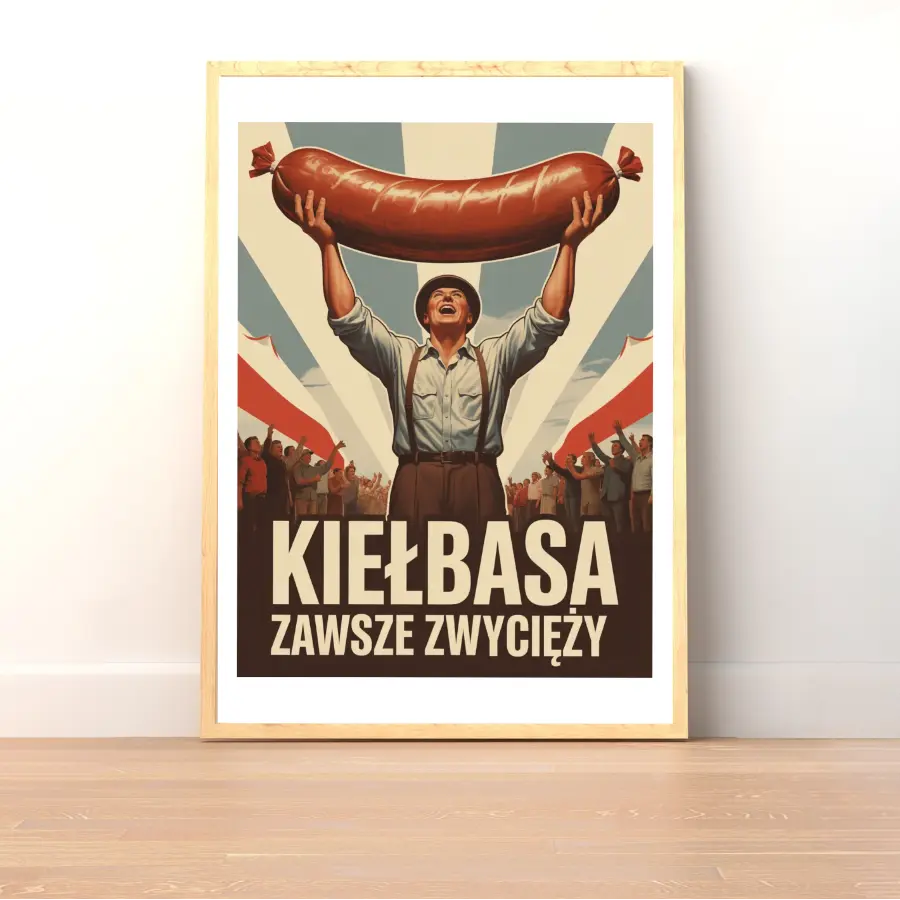 Plakat Kiełbasa - ForWalls.eu