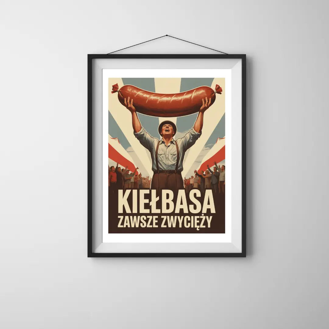 Plakat Kiełbasa - ForWalls.eu