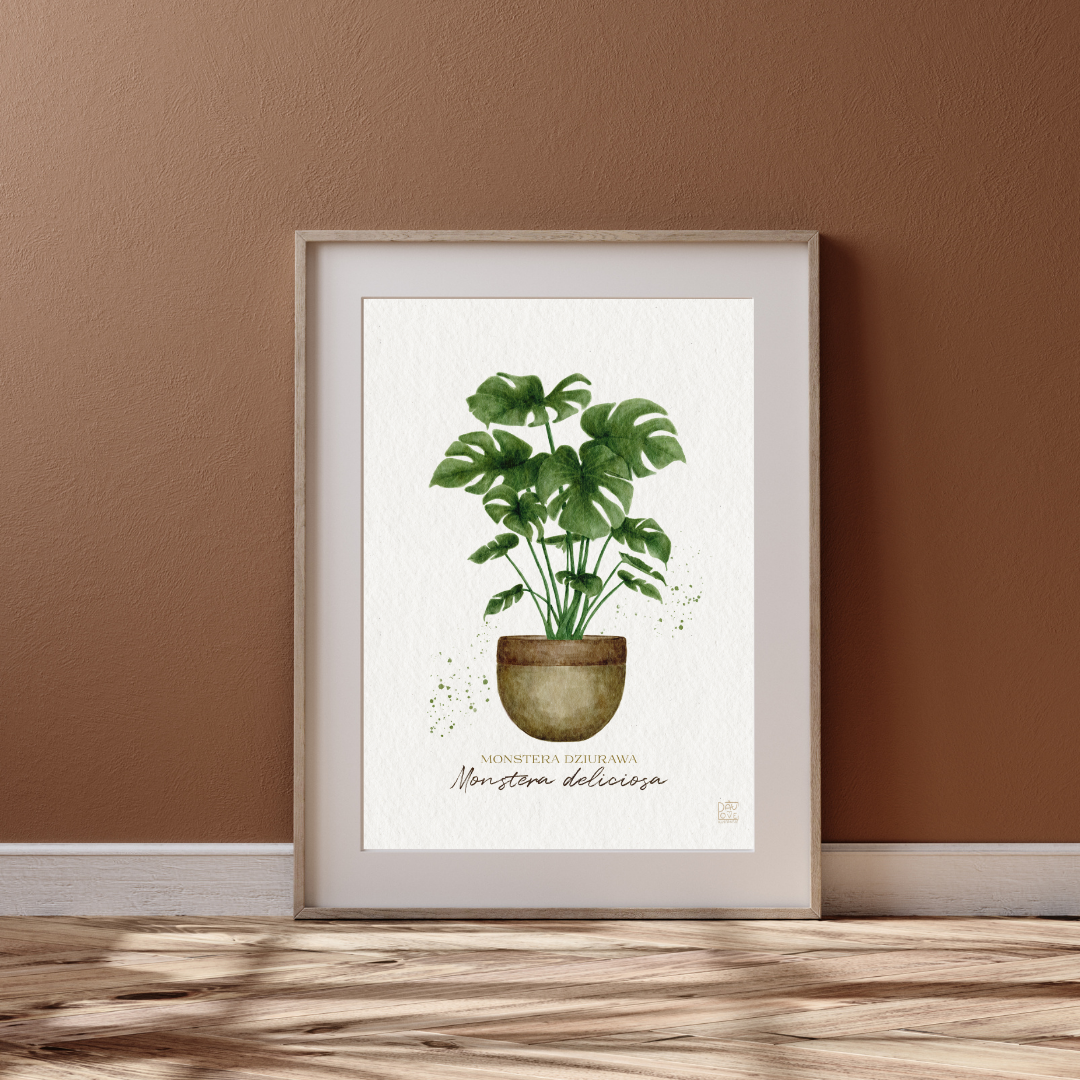 Plakat Monstera Deliciosa  ForWalls.eu