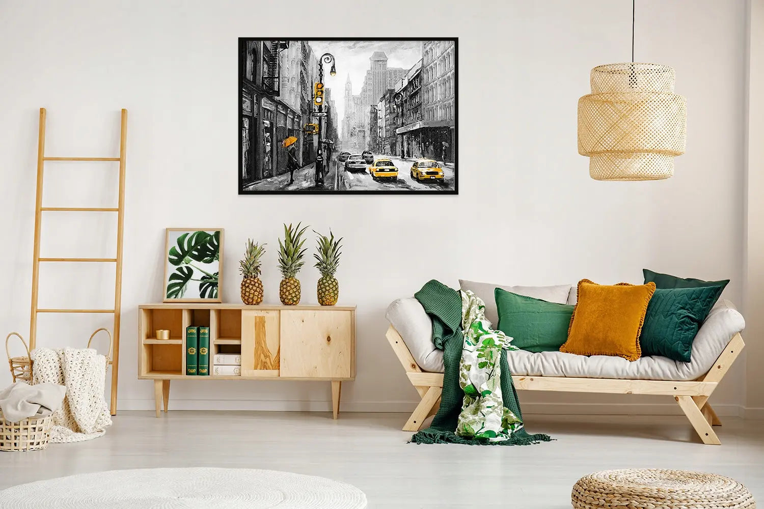Plakat Miasto 53x73 cm  ForWalls.eu