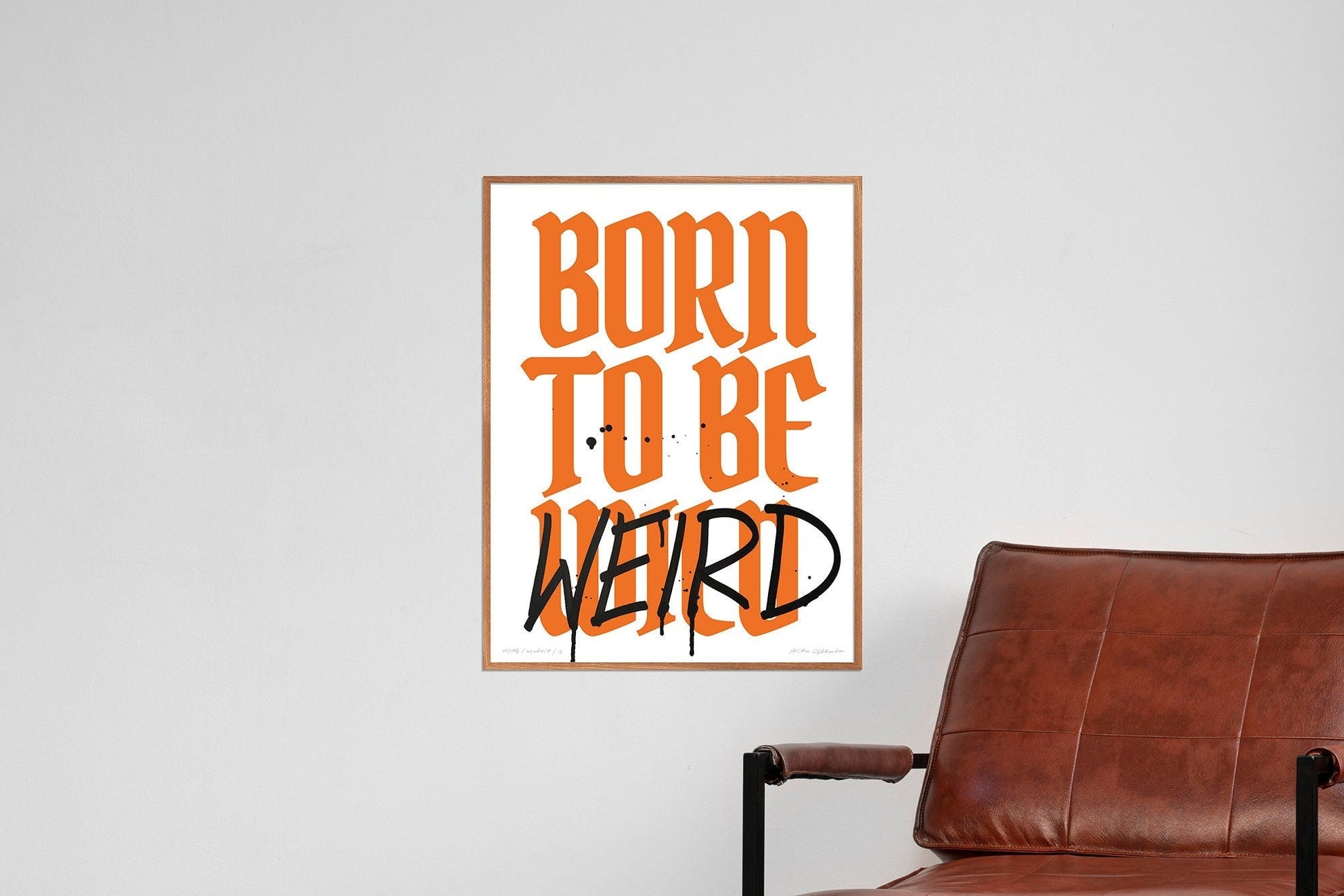 Plakat WEIRD  ForWalls.eu