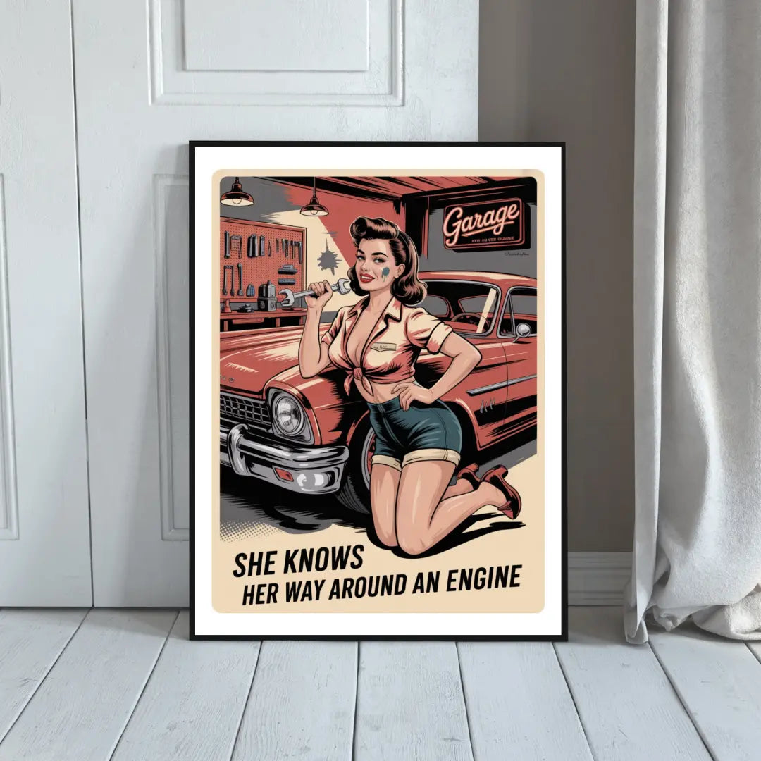 Plakat She Knows - ForWalls.eu