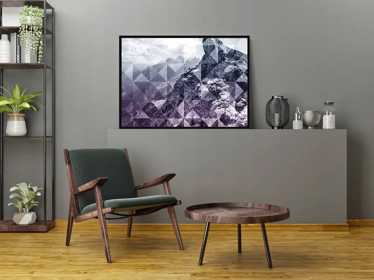 Plakat Geometria Góry 53x73 cm - ForWalls.eu