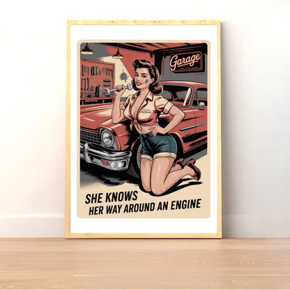 Plakat She Knows - ForWalls.eu