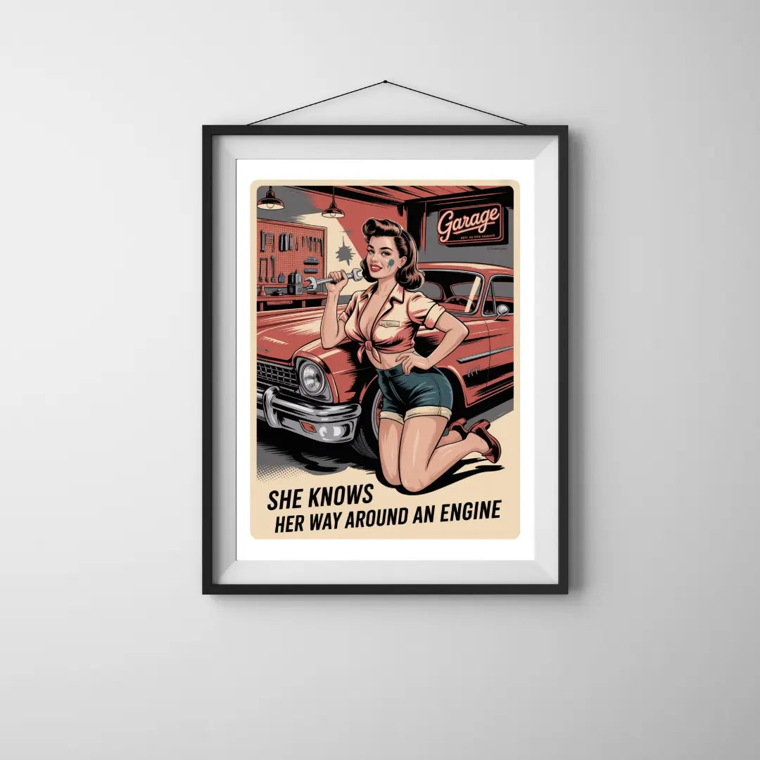 Plakat She Knows - ForWalls.eu