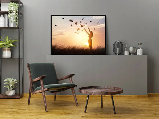 Plakat Szczęście 33x43 cm - ForWalls.eu