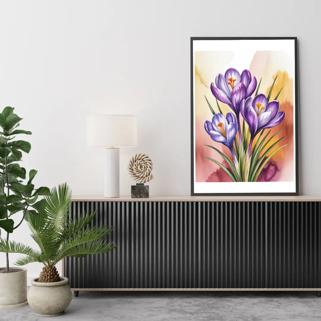 Plakat Krokusy - ForWalls.eu