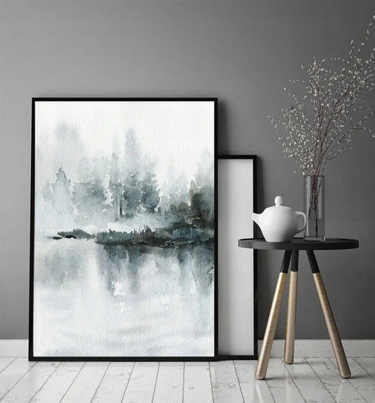 Plakat Akwarela 53x73 cm  ForWalls.eu
