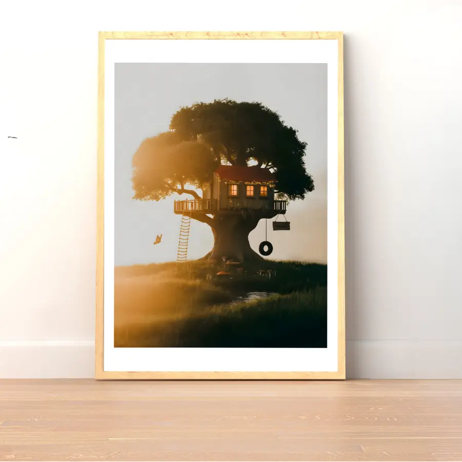 Plakat Treehouse - ForWalls.eu