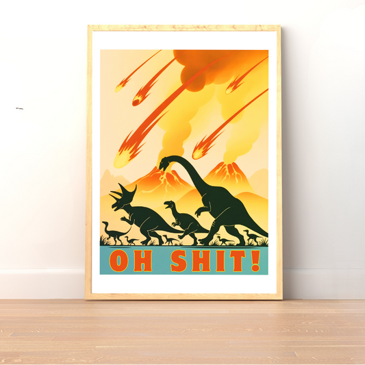 Plakat Oh Shit! - ForWalls.eu