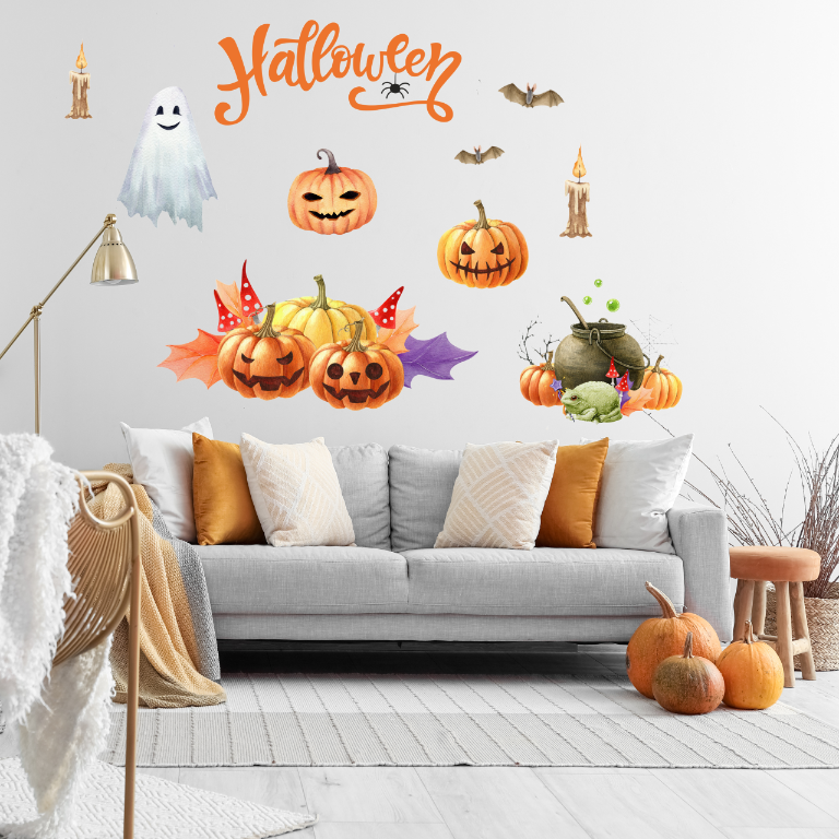 Naklejki ŚWIECĄCE w nocy ciemności fluorescencyjne Dekoracje Halloween  ForWalls.eu