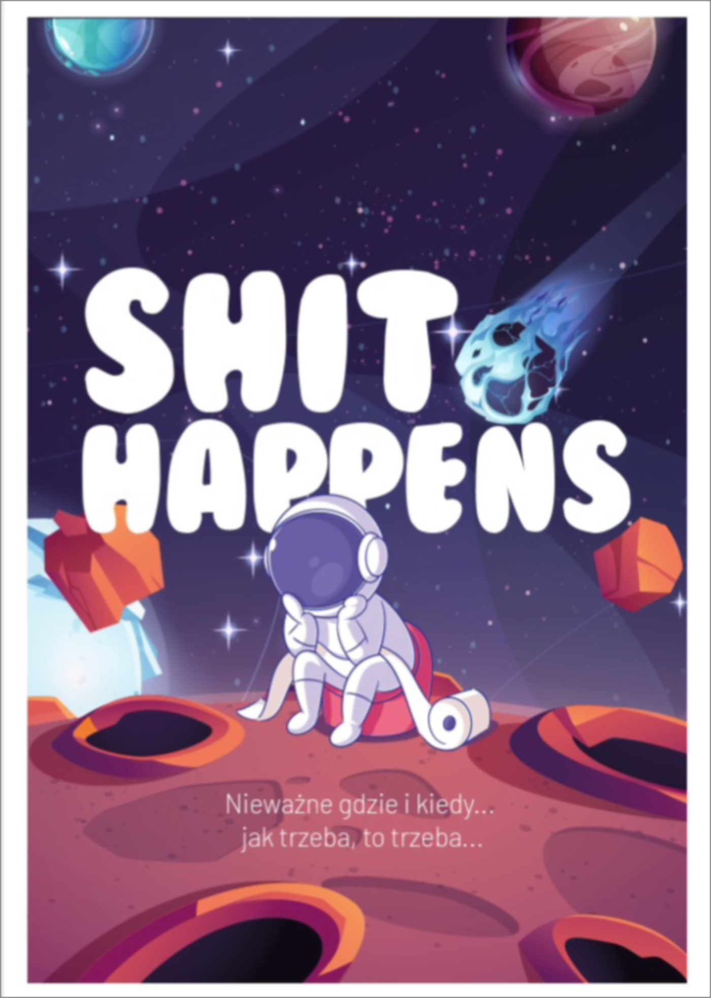 Plakat Shit Happens  ForWalls.eu