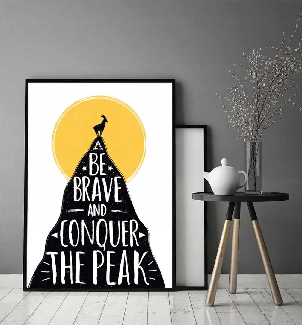 Plakat Brave 33x43 cm  ForWalls.eu