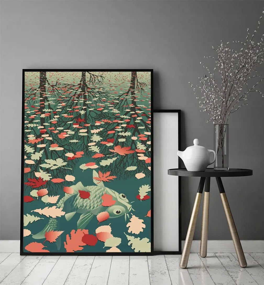 Plakat Ryba 33x43 cm  ForWalls.eu