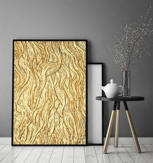 Plakat Złoty 33x43 cm - ForWalls.eu
