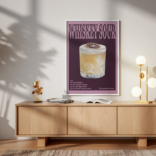 Plakat Whiskey Sour  ForWalls.eu