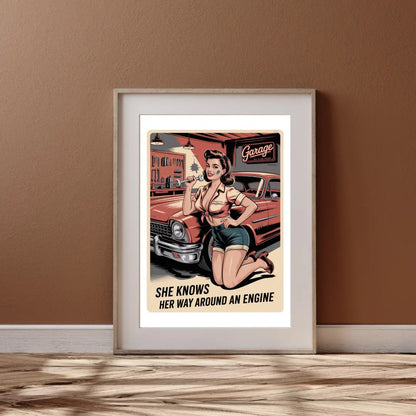 Plakat She Knows - ForWalls.eu