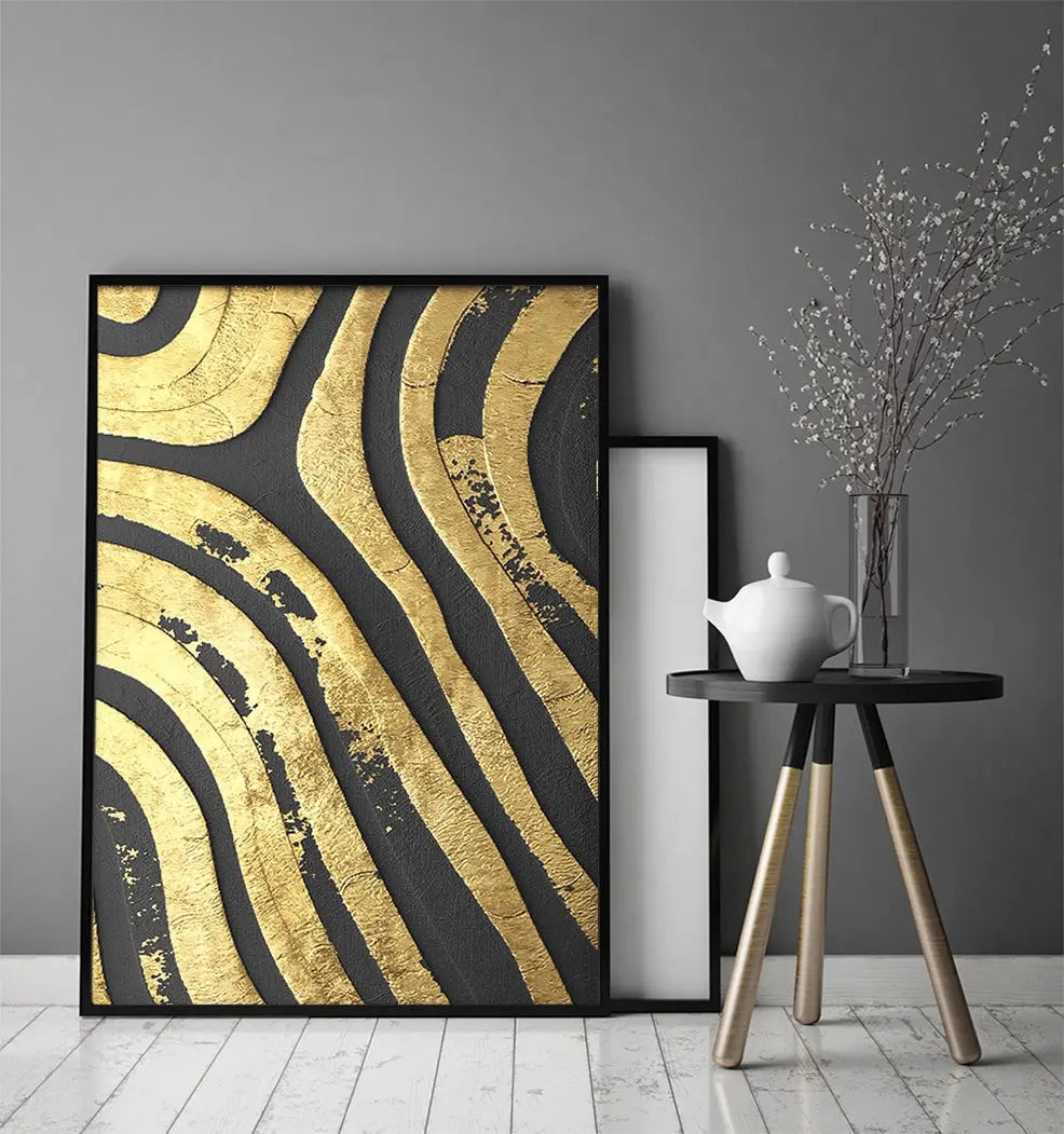 Plakat Złoty 33x43 cm - ForWalls.eu