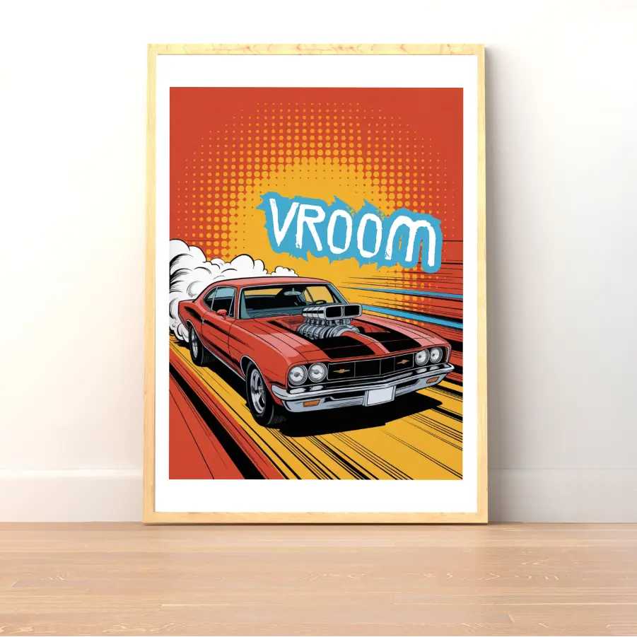 Plakat Vroom - ForWalls.eu