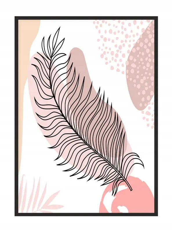 Plakat Line art Pióro 33x43 cm - ForWalls.eu