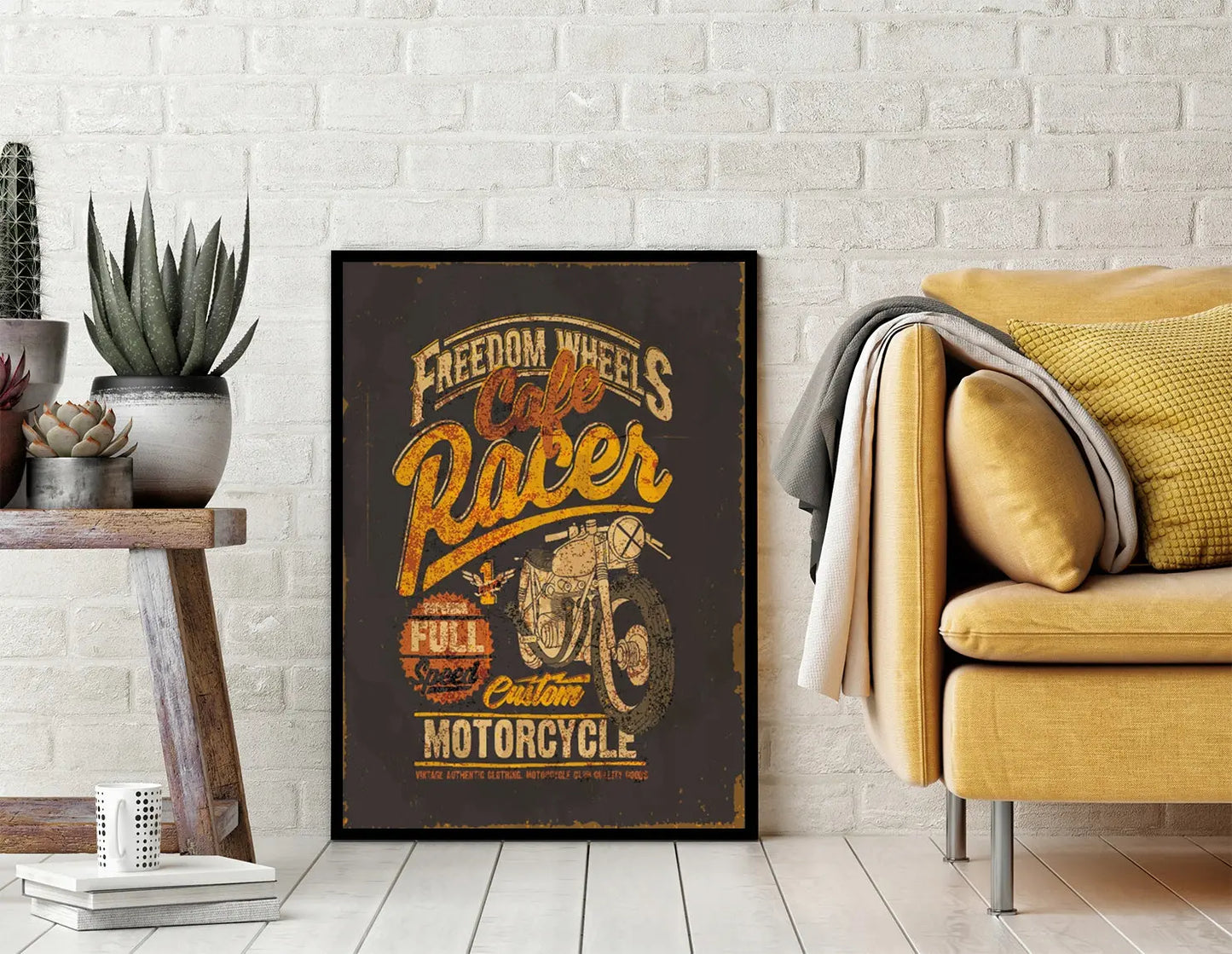 Plakat Garaż Motor 33x43 cm  ForWalls.eu