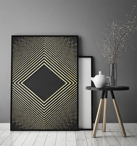 Plakat Złoty 33x43 cm - ForWalls.eu