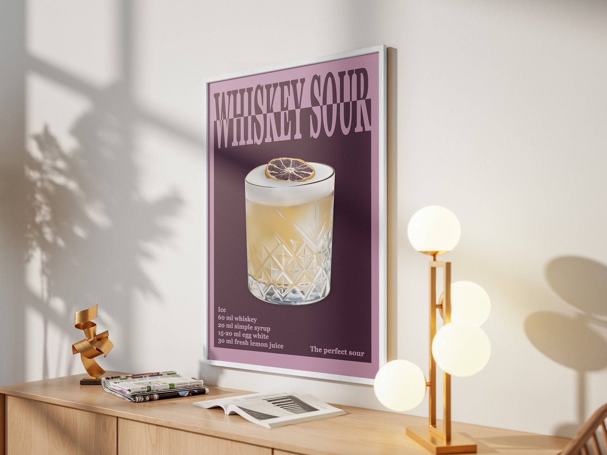 Plakat Whiskey Sour  ForWalls.eu