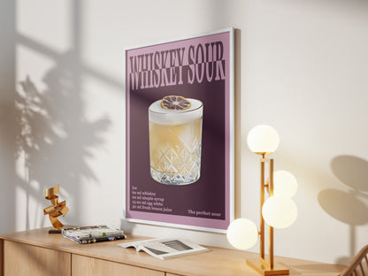 Plakat Whiskey Sour  ForWalls.eu