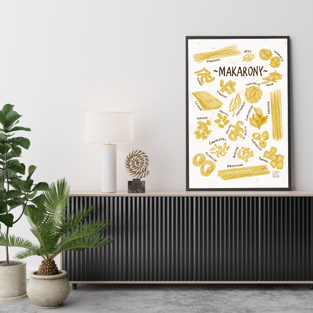 Plakat Makarony  ForWalls.eu