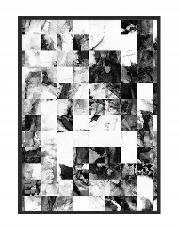 Plakat Kwadraty 53x73 cm  ForWalls.eu