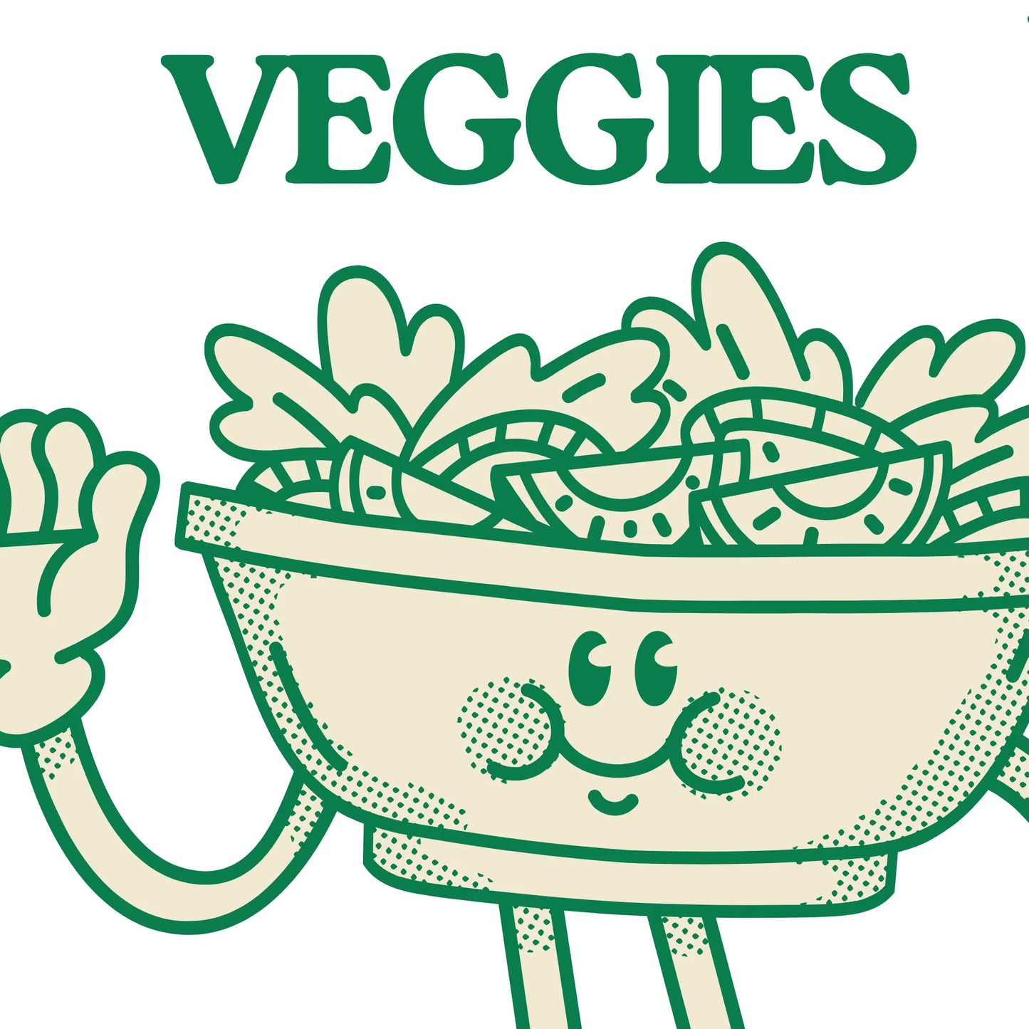 Plakat Eat Your Veggies - ForWalls.eu