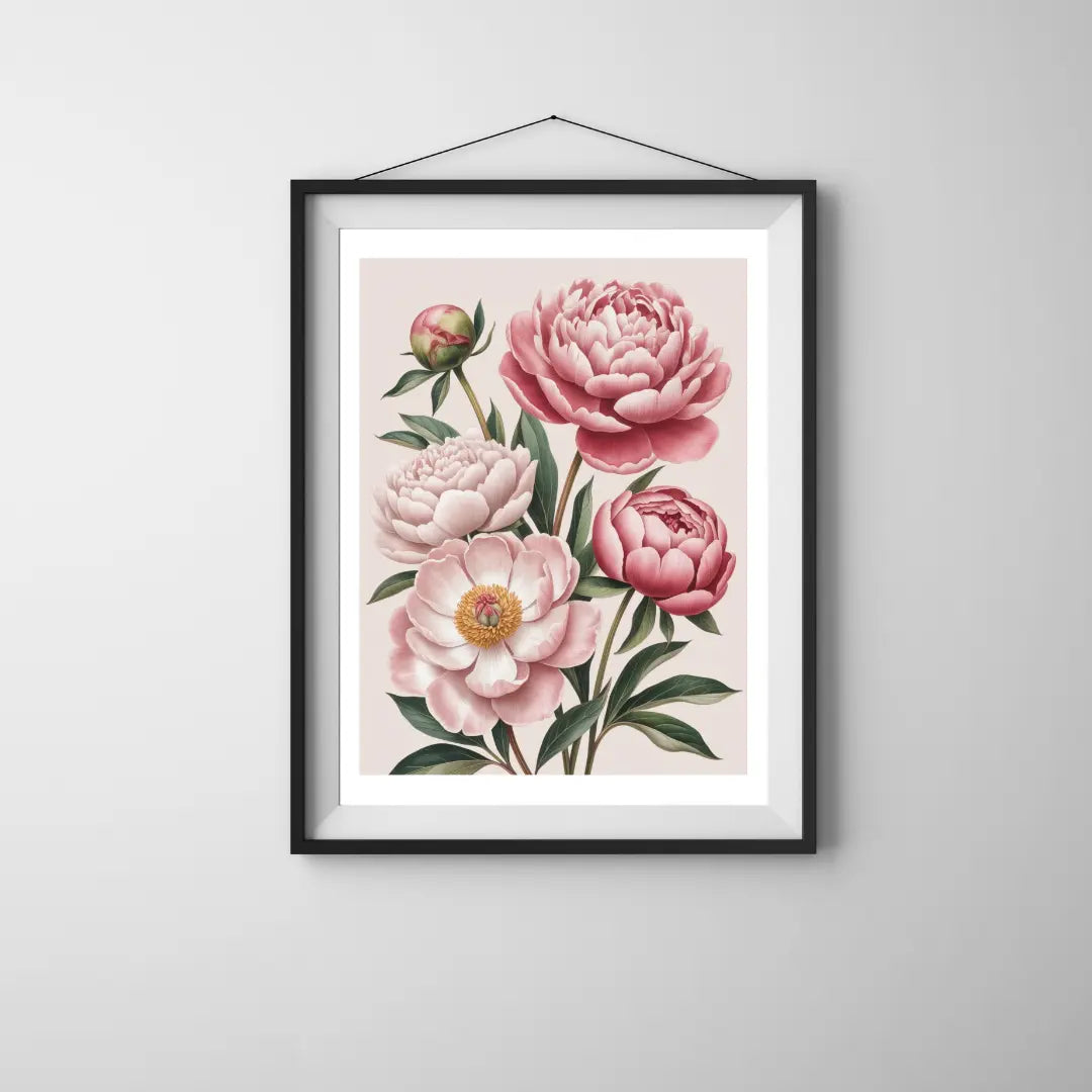 Plakat Piwonie - ForWalls.eu