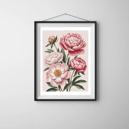Plakat Piwonie - ForWalls.eu