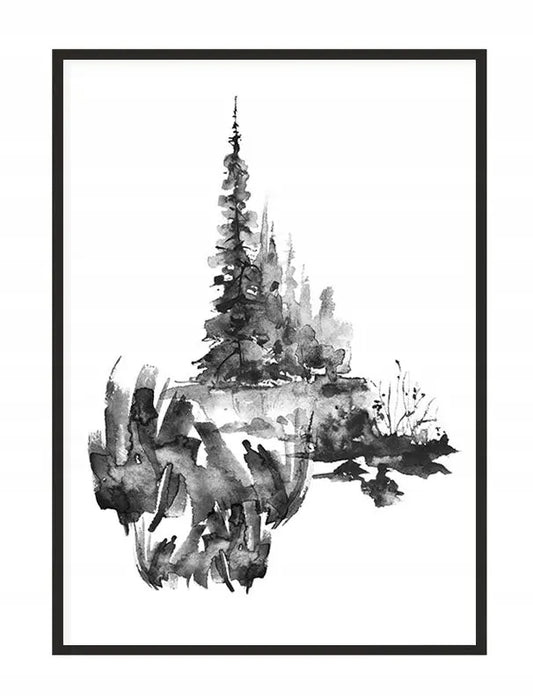 Plakat Akwarela 33x43 cm  ForWalls.eu
