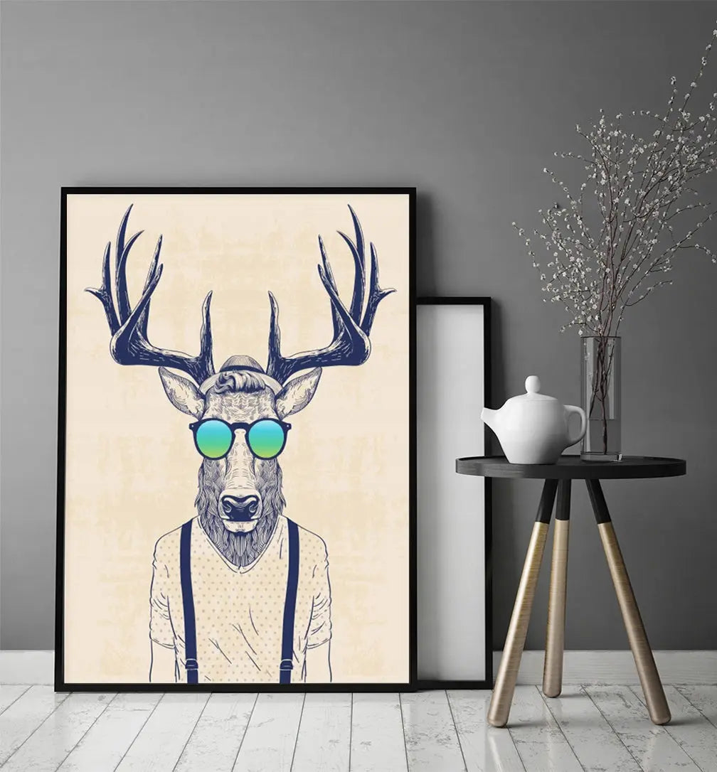 Plakat Jeleń 33x43 cm  ForWalls.eu