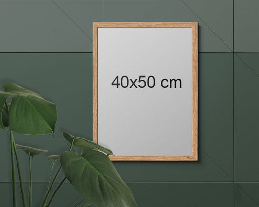 Ramka Drewniana 40x50 cm Dąb  ForWalls.eu