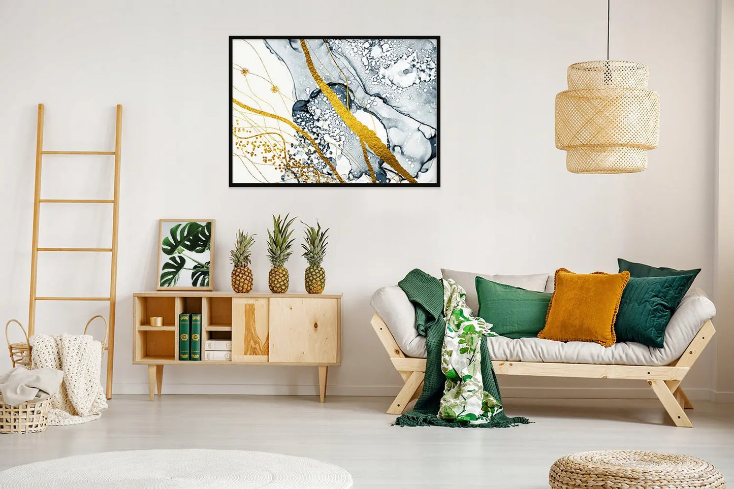 Plakat Abstrakcja 53x73 cm  ForWalls.eu