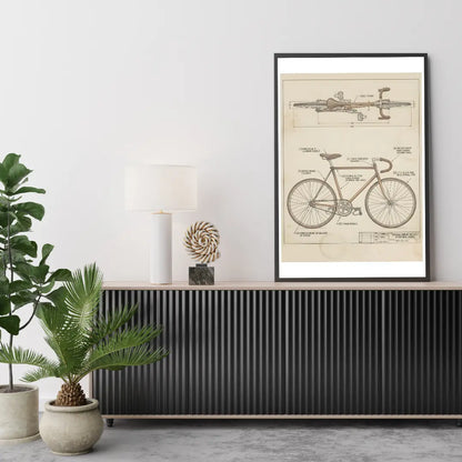 Plakat Retro Bike - ForWalls.eu