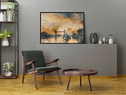 Plakat Londyn 33x43 cm  ForWalls.eu