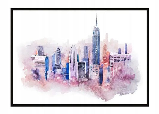 Plakat Miasto 33x43 cm  ForWalls.eu